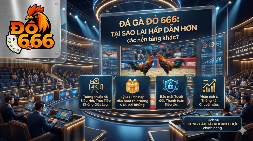 Đá gà Do666 có gì hấp dẫn hơn các nền tảng khác