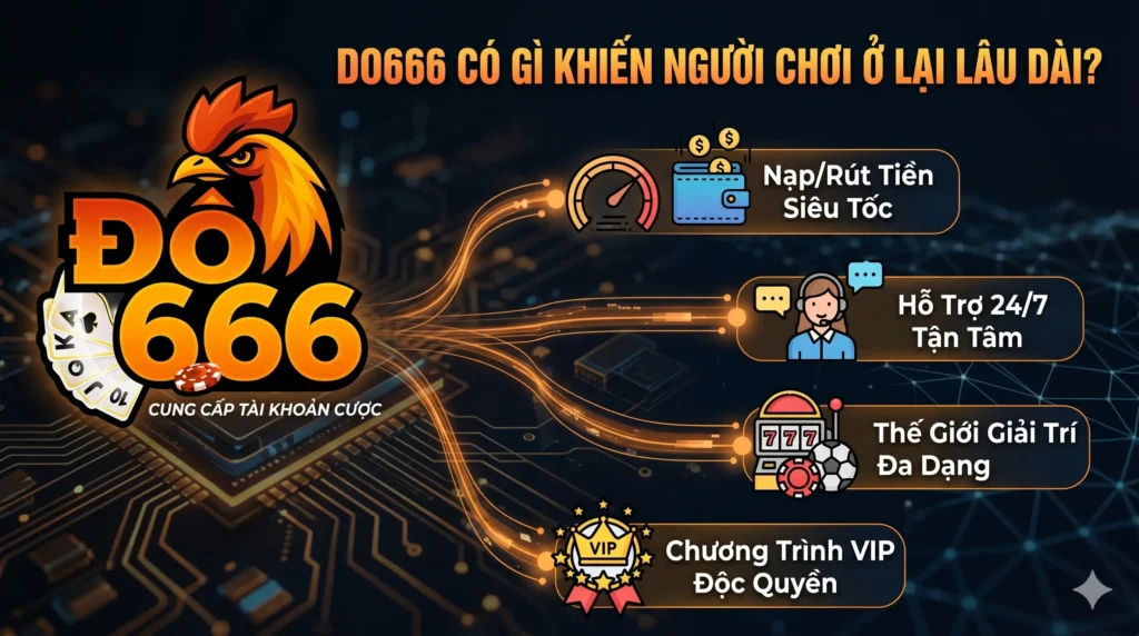 Do666 có gì khiến người chơi ở lại lâu dài