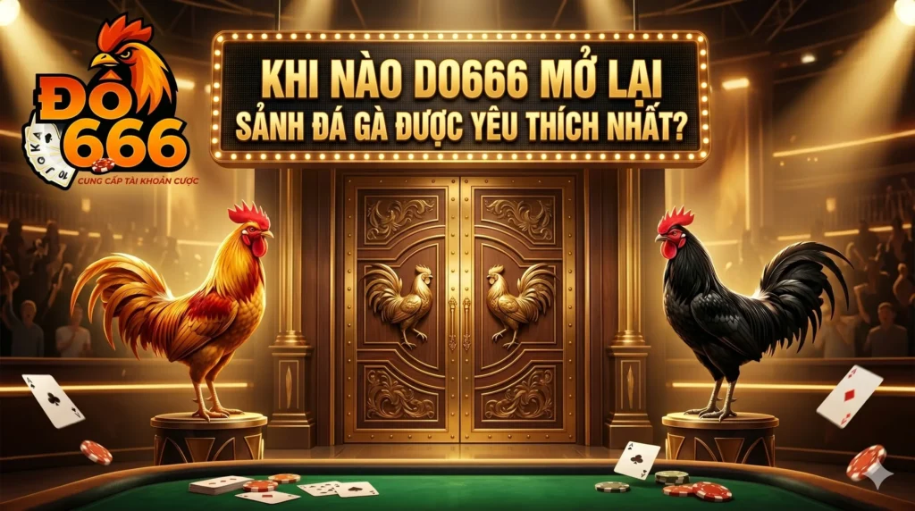 Khi nào Do666 mở lại sảnh đá gà được yêu thích nhất