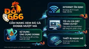 Làm thế nào để xem đá gà Do666 mượt mà?
