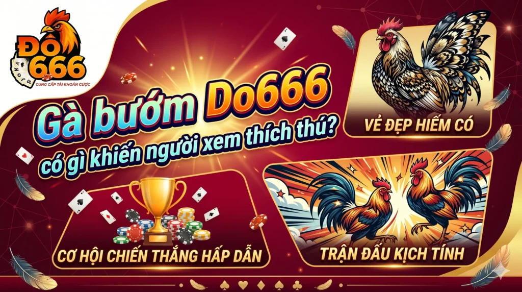 Gà bướm Do666 có gì khiến người xem thích thú?