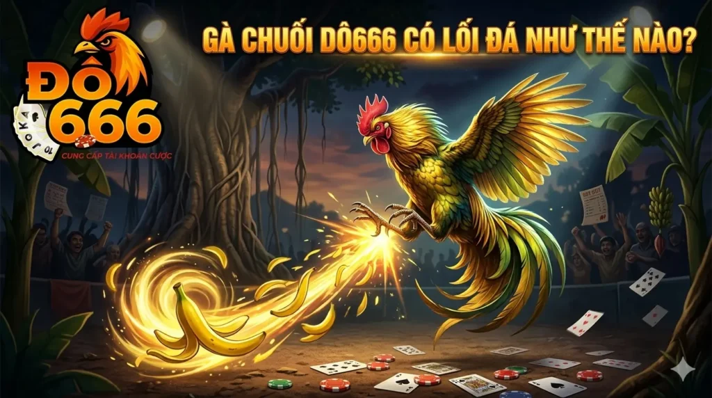 Gà chuối Do666 có lối đá như thế nào?
