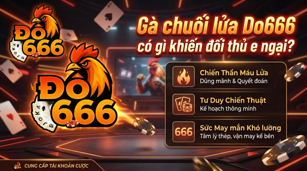 Gà chuối lửa Do666 có gì khiến đối thủ e ngại?