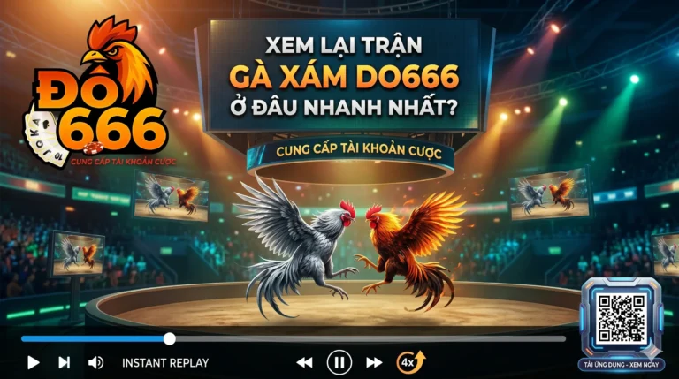 Xem lại trận gà xám Do666 ở đâu nhanh nhất?