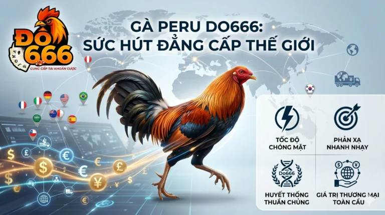 Gà Peru Do666 có gì khiến cộng đồng quốc tế chú ý?