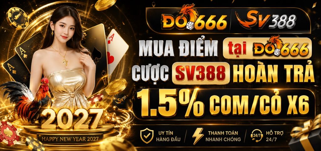 Do666 Mua điểm cược tại dooo66 cược sv388 hoàn trả